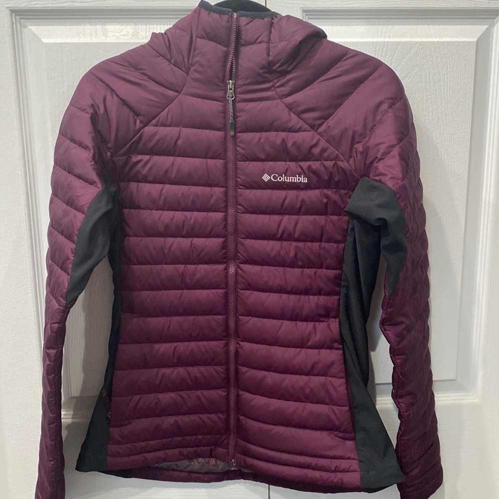 Columbia Turbowdown hooded coat, size M